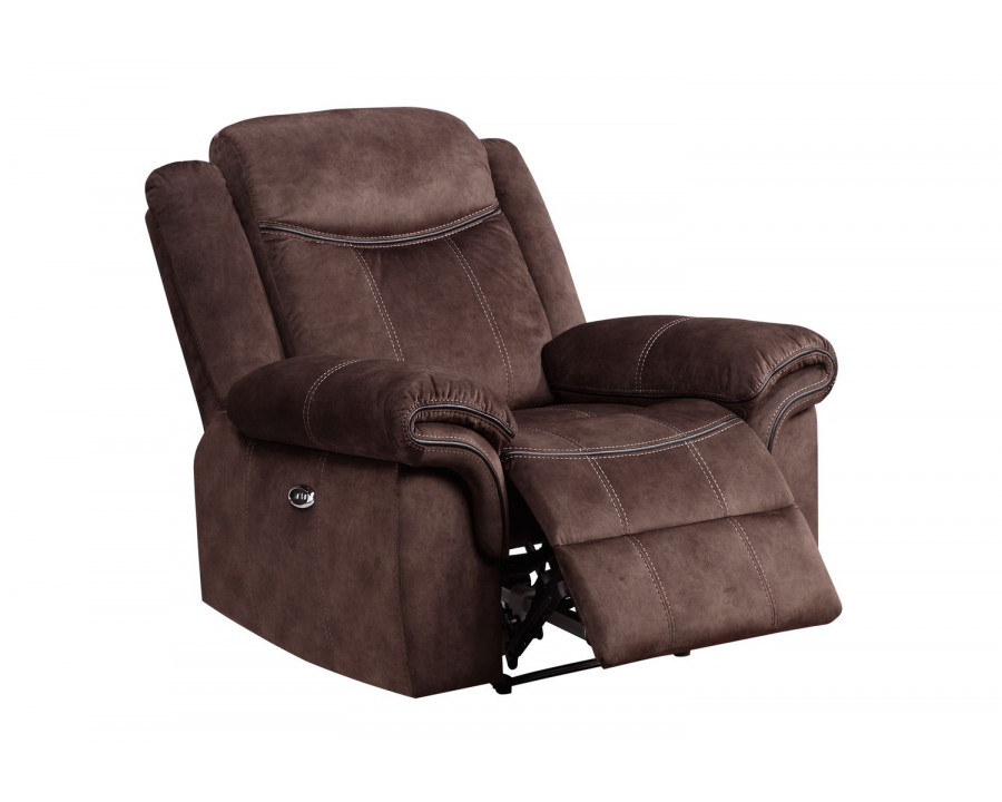 GF U2200 Coffee Power Recliner