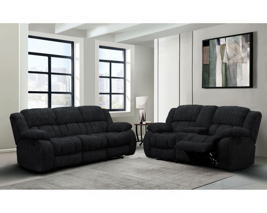 GF U250 Reclining Sofa/Console Reclining Loveseat