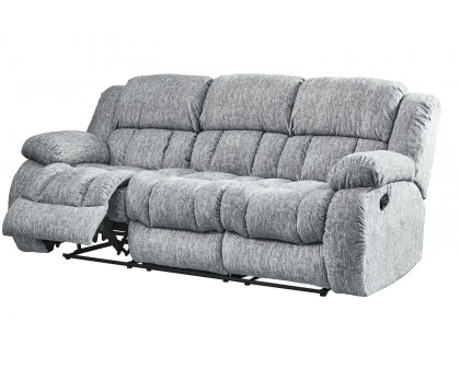 GF U250 Gray Reclining Sofa