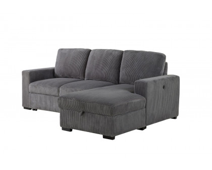 GF U2660 L Shape Sectional With Pull Out Sofa Bed