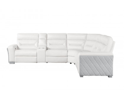 GF - U2682 Blanche White/Gray 33 Sectional