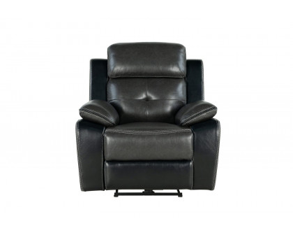 GF - U5050 Blanche Charcoal/Blanche Black Power Power Reclining Sofa/Power Reclining Loveseat/Power Recliner