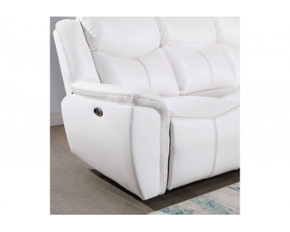 GF - U5987 White Power Recliner