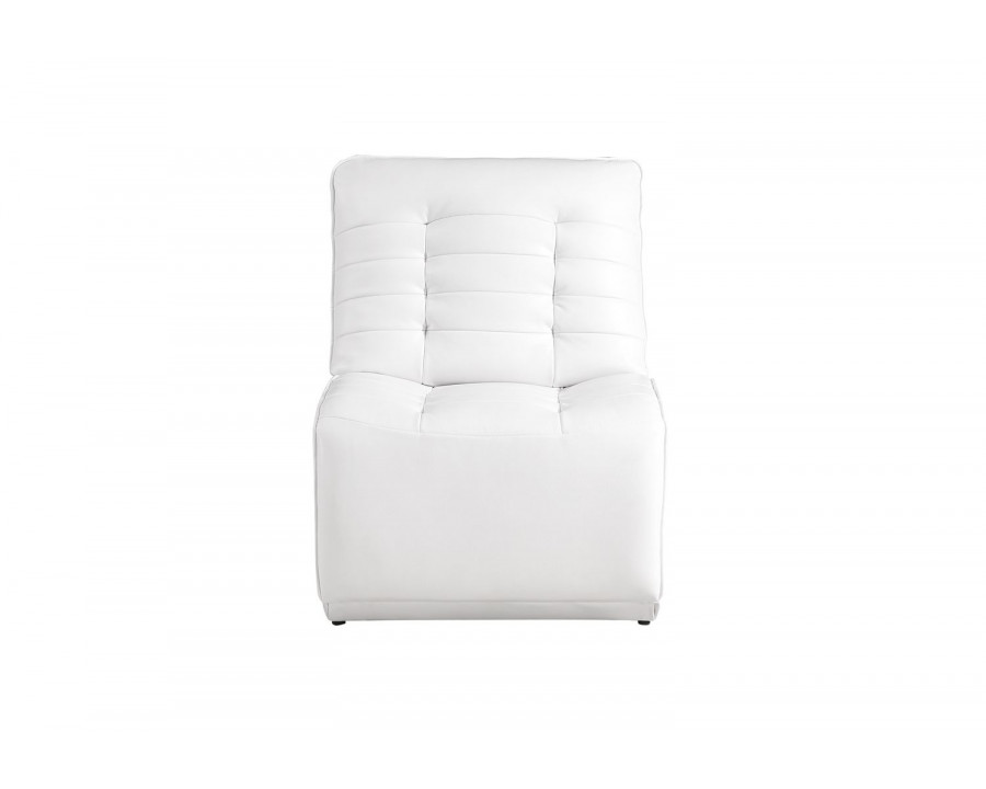 GF U6066 Blanche White Modular Stationary Chair