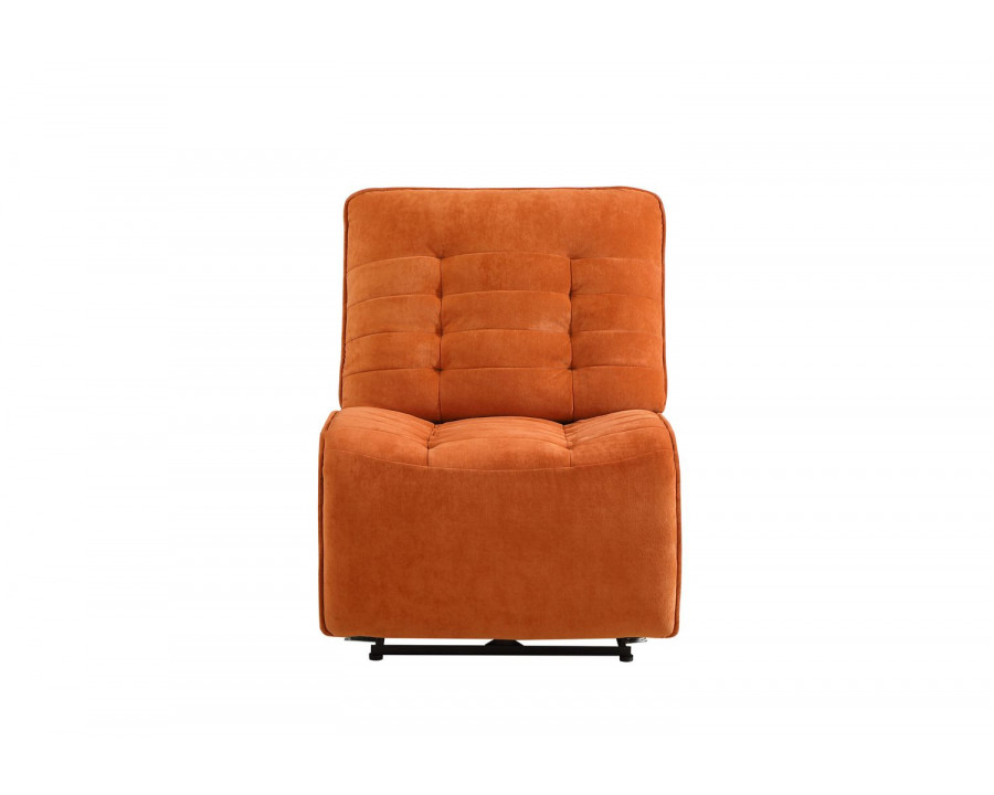 GF U6066 Rust Modular Power Armless Recliner