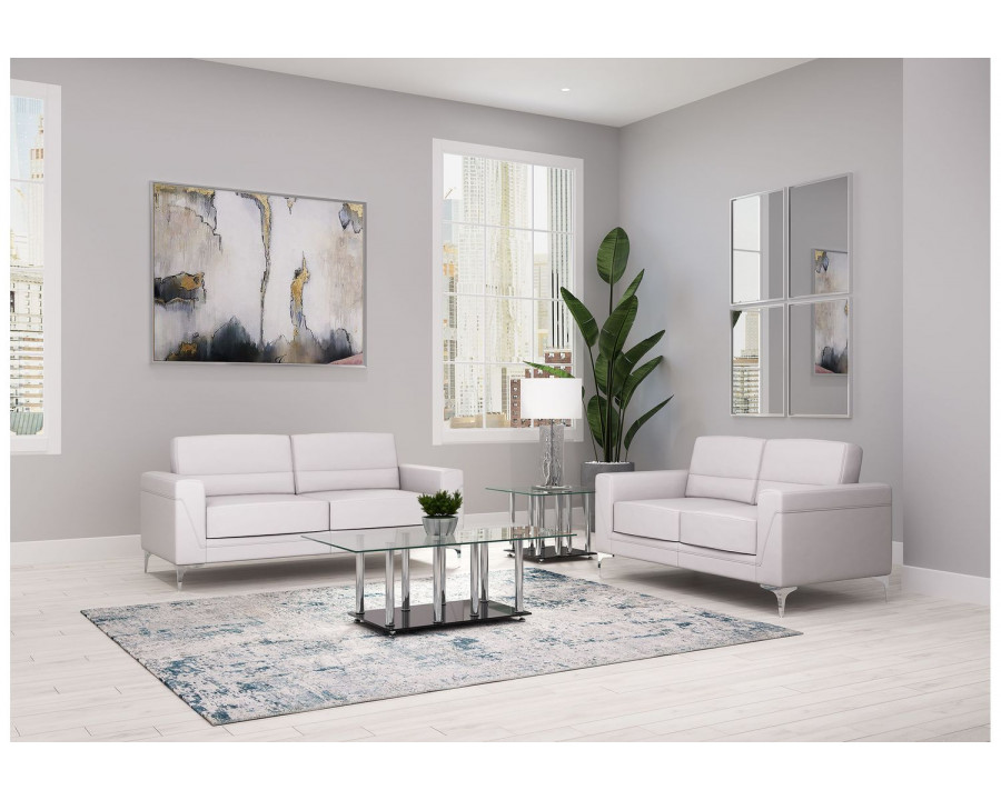 GF - U6109 Light Gray Sofa/Loveseat