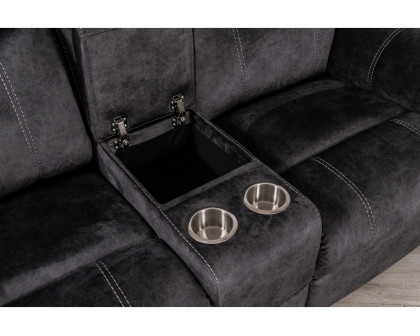 GF U7303 Granite Reclining Sofa/Console Reclining Loveseat