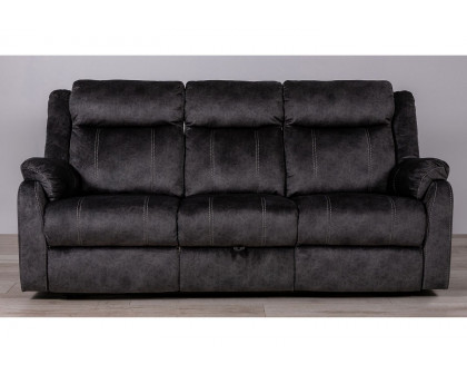 GF U7303 Granite Reclining Sofa/Console Reclining Loveseat