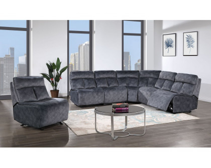 GF U8088 Domino Granite Modular Armless Glider Chair (Can Only Be Placed On Ends Of Sectional Or As Stand Alone)