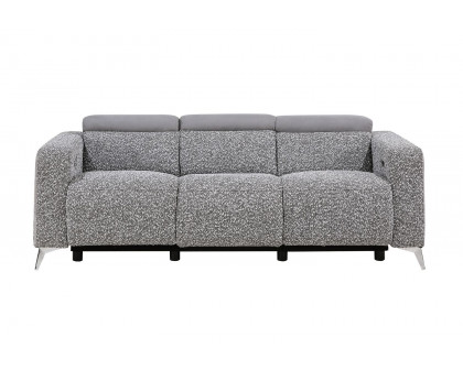 GF - U8521 Taupe/Dark Gray 36 Power Reclining Sofa/Power Reclining Love Seat