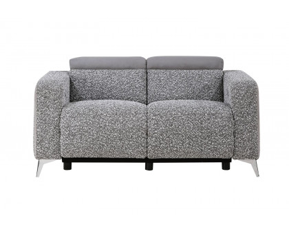 GF - U8521 Taupe/Dark Gray 36 Power Reclining Sofa/Power Reclining Love Seat/Power Recliner