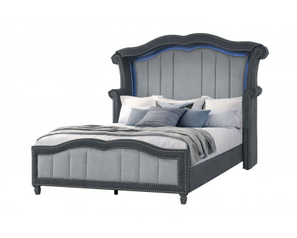 GF Vanna Dark Gray Queen Bed