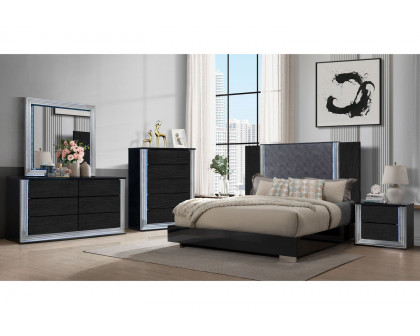 GF Ylime Wavy Bed Group With Vanity Set