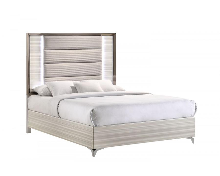 GF Zambrano Queen Bed With Led