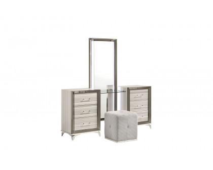 GF - Zambrano Vanity With Led and Vanity Stool