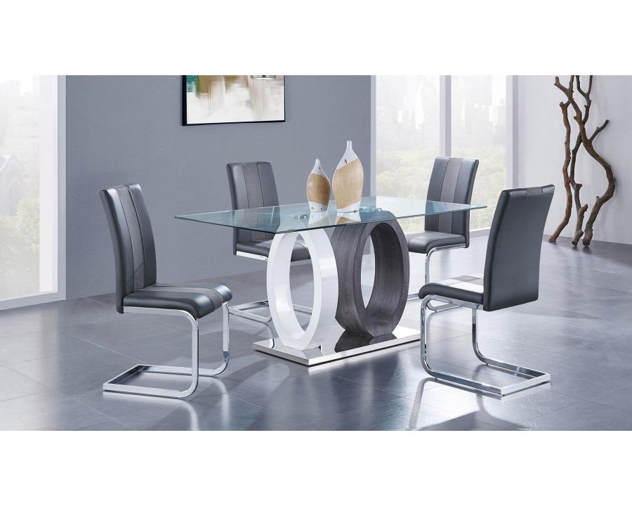 GF D1628 Dining Room Set with D915 Chairs