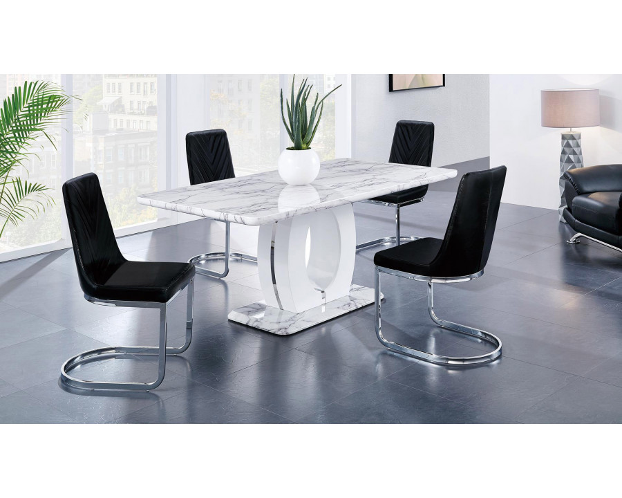 GF D894 Dining Room Set with D1067 Chairs