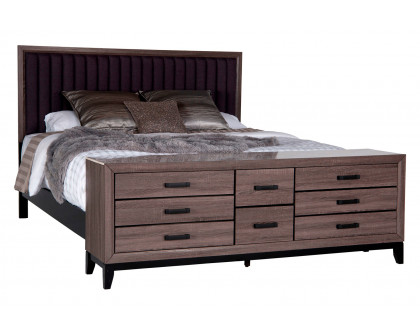 GF Laura Bed Group Collection with Footboard Case