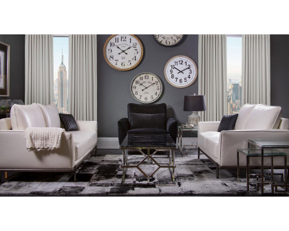 GF U858 Blanche Living Room Set