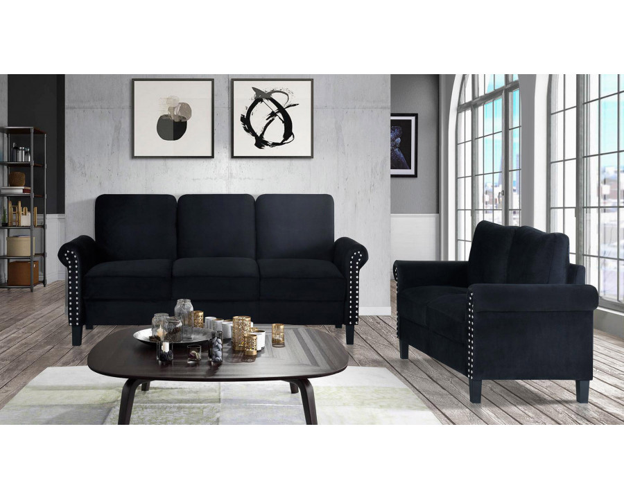 GF U9192 Velvet Living Room Set