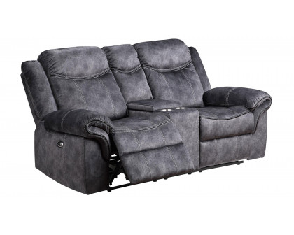 GF U2200 Domino Power Console Reclining Loveseat