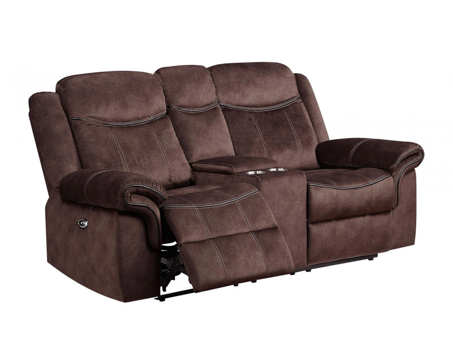 GF U2200 Domino Power Console Reclining Loveseat