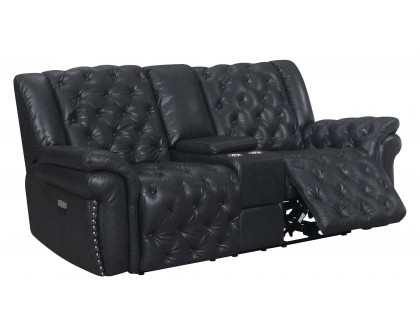 GF Evelyn Power Console Reclining Loveseat