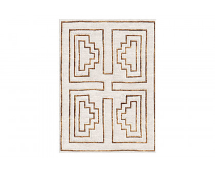 Gordian Rugs - Labyrinth Modern Rug Beige