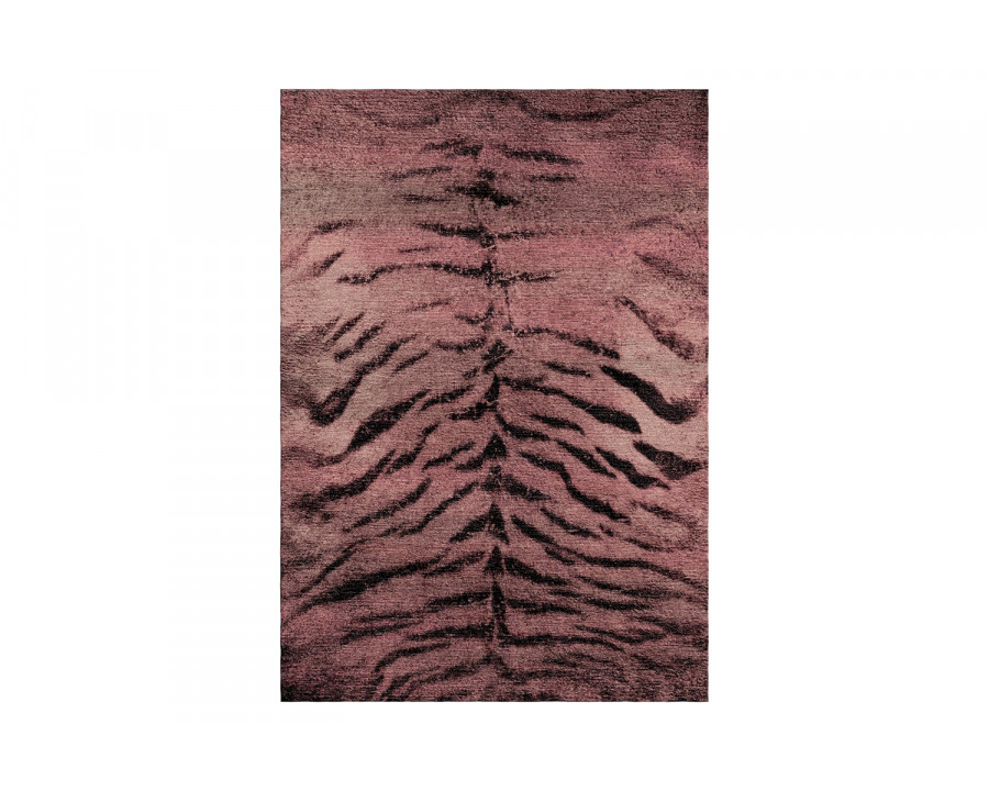 Gordian Rugs Tiger Skin Rug 1 - Multi Color, 4" x 6"