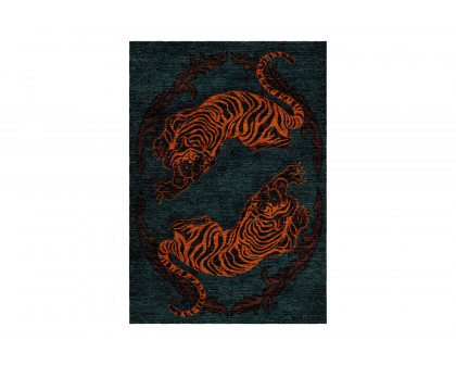 Gordian Rugs - Dancing Tigers Rug 1