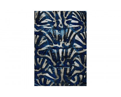 Gordian Rugs - Aldabra Royal Blue Rug