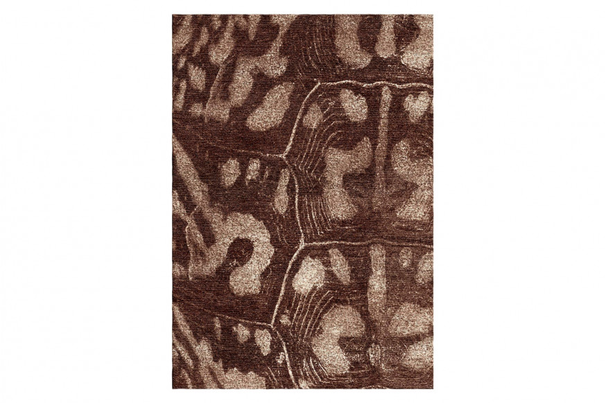 Gordian Rugs™ Aldabra Brown Rug - 5" x 8"