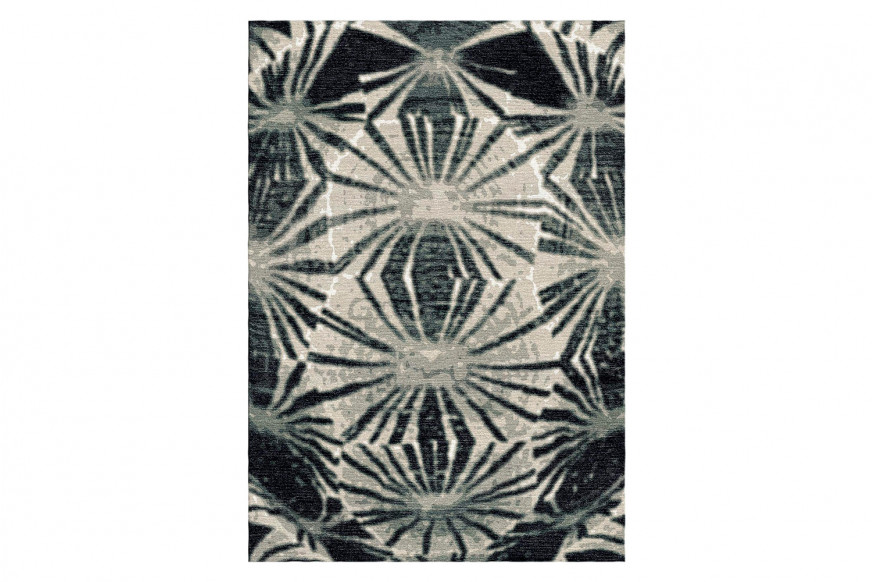 Gordian Rugs™ Aldabra Gray Rug - 6" x 9"