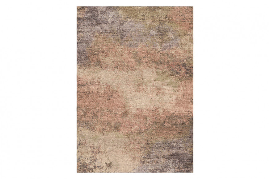 Gordian Rugs™ Abstract 1 Rug - Neutral/Multi, 5" x 8"