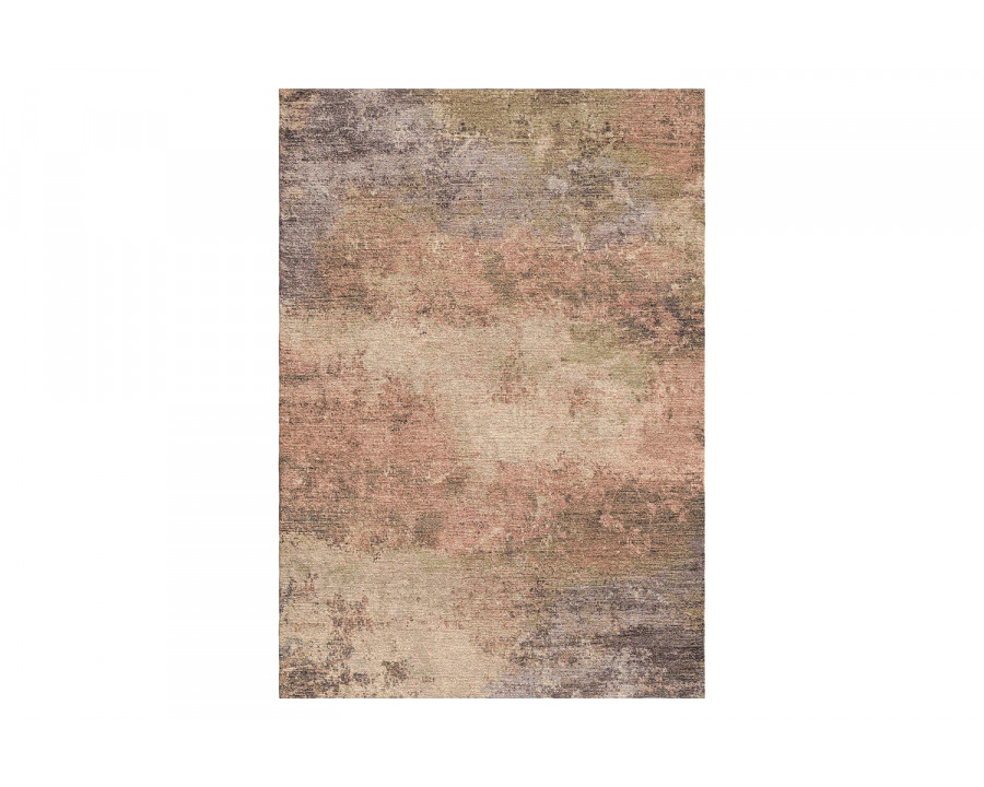 Gordian Rugs Abstract 1 Rug - Neutral/Multi, 5" x 8"