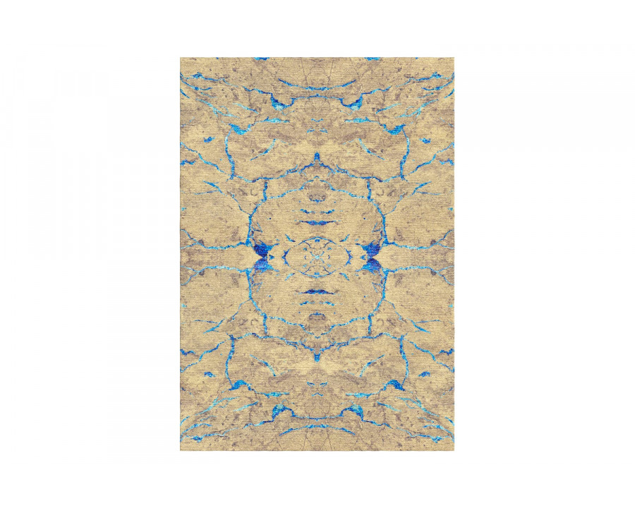 Gordian Rugs Scarab Rug Beige - 4" x 6"