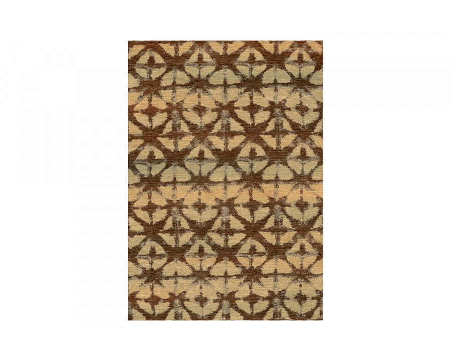 Gordian Rugs - Batik Brown Rug