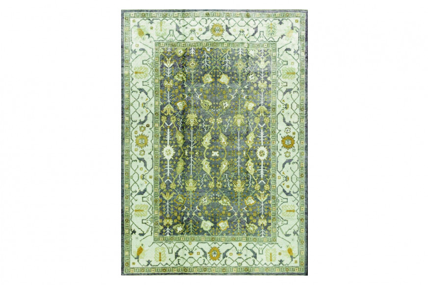 Gordian Rugs™ Modern Oushak 4 Rug - Earthy, 4" x 6"