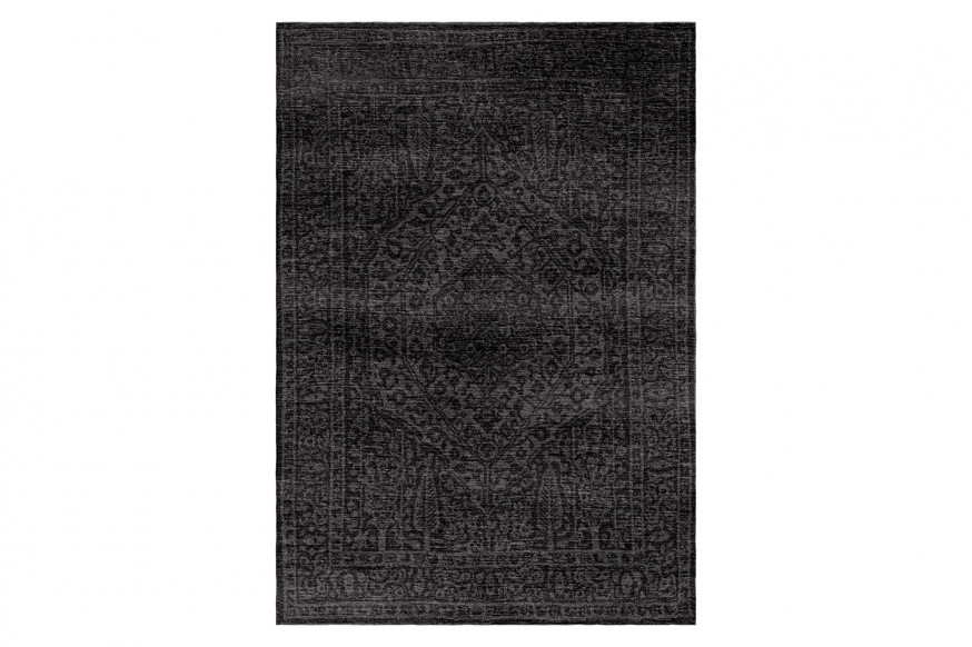 Gordian Rugs™ Modern Persian Rug Dark Gray - 5" x 8"