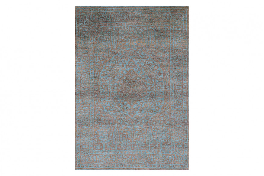 Gordian Rugs™ Modern Persian Rug Powder Blue And Gray - 5" x 8"