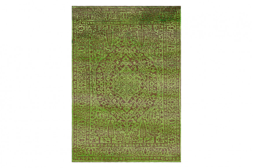 Gordian Rugs™ Modern Persian Rug Green - 5" x 8"