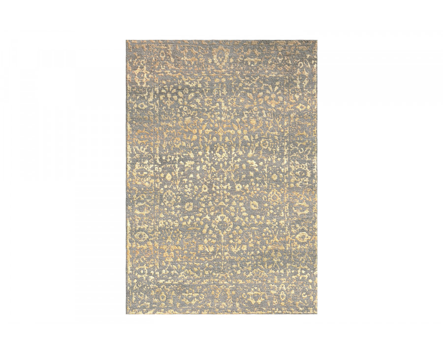 Gordian Rugs Modern Persian Rug Gray/Tan - 4" x 6"