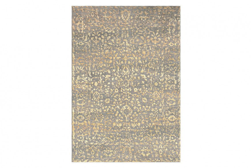 Gordian Rugs™ Modern Persian Rug Gray/Tan - 9" x 12"