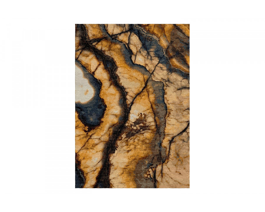 Gordian Rugs - Marble Wool And Silk Rug 22