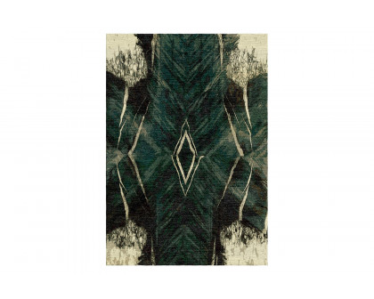 Gordian Rugs - Marble Wool And Silk Rug 21