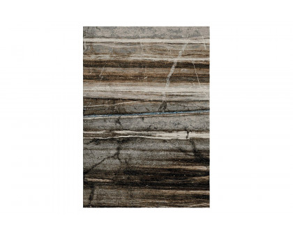 Gordian Rugs - Marble Wool And Silk Rug 15