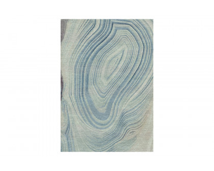 Gordian Rugs - Marble Wool And Silk Rug 8