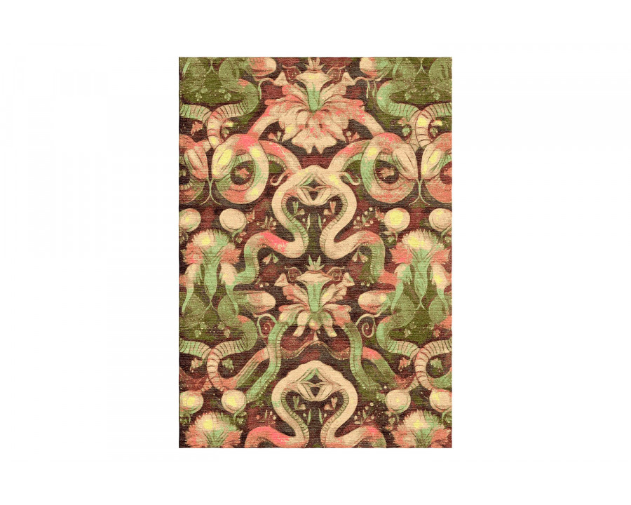 Gordian Rugs Naja A Rug - Multi Color, 5" x 8"