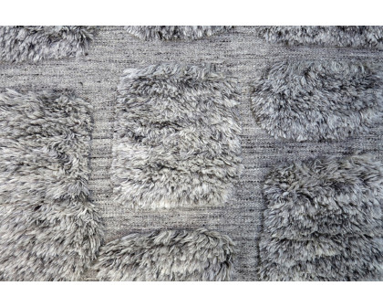 Gordian Rugs - Modern Morroccan Rug With High/Low Pile 5"x8"