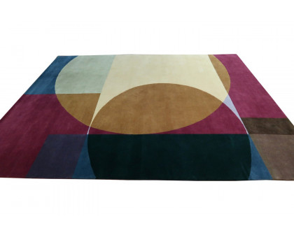 Gordian Rugs Geo6 Rug - Multi Color, 4" x 6"